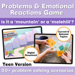 Mountain or  Molehill: a problems + emotional reactions game
