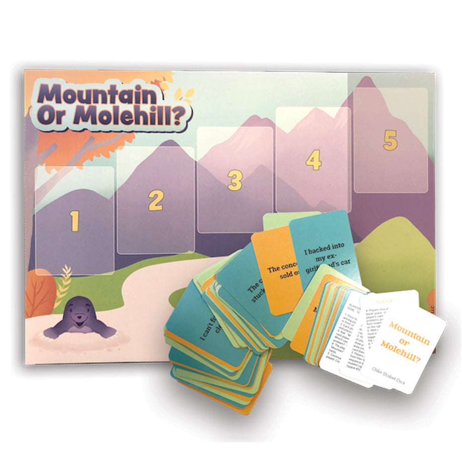 Mountain or  Molehill: a problems + emotional reactions game