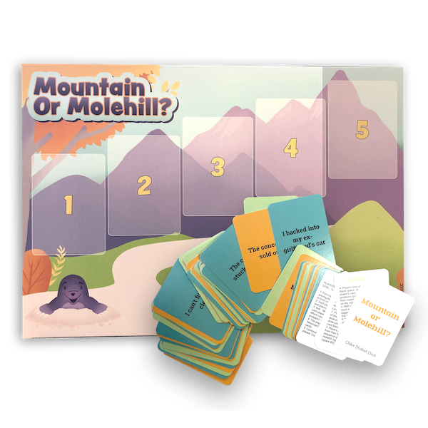 Mountain or  Molehill: a problems + emotional reactions game