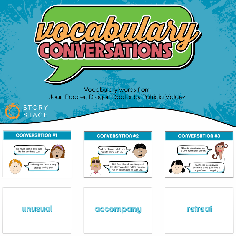 Vocabulary Conversations: Joan Proctor, Dragon Doctor Set